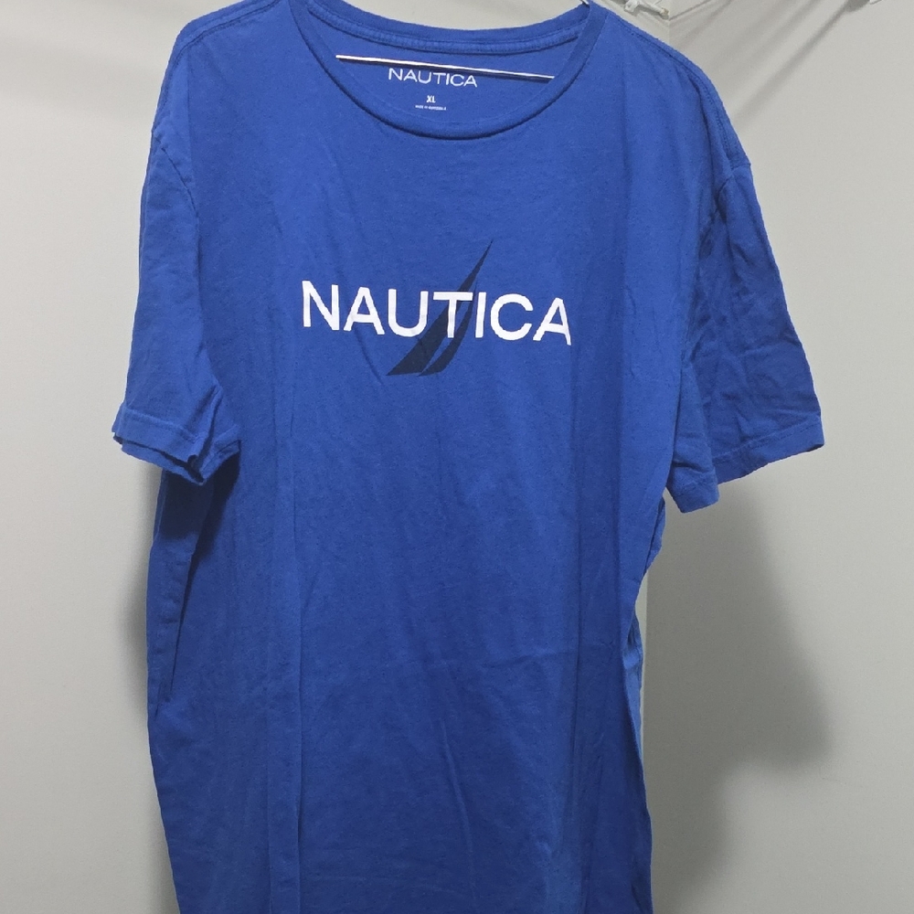 Nautica Men's Classic Blue Tee